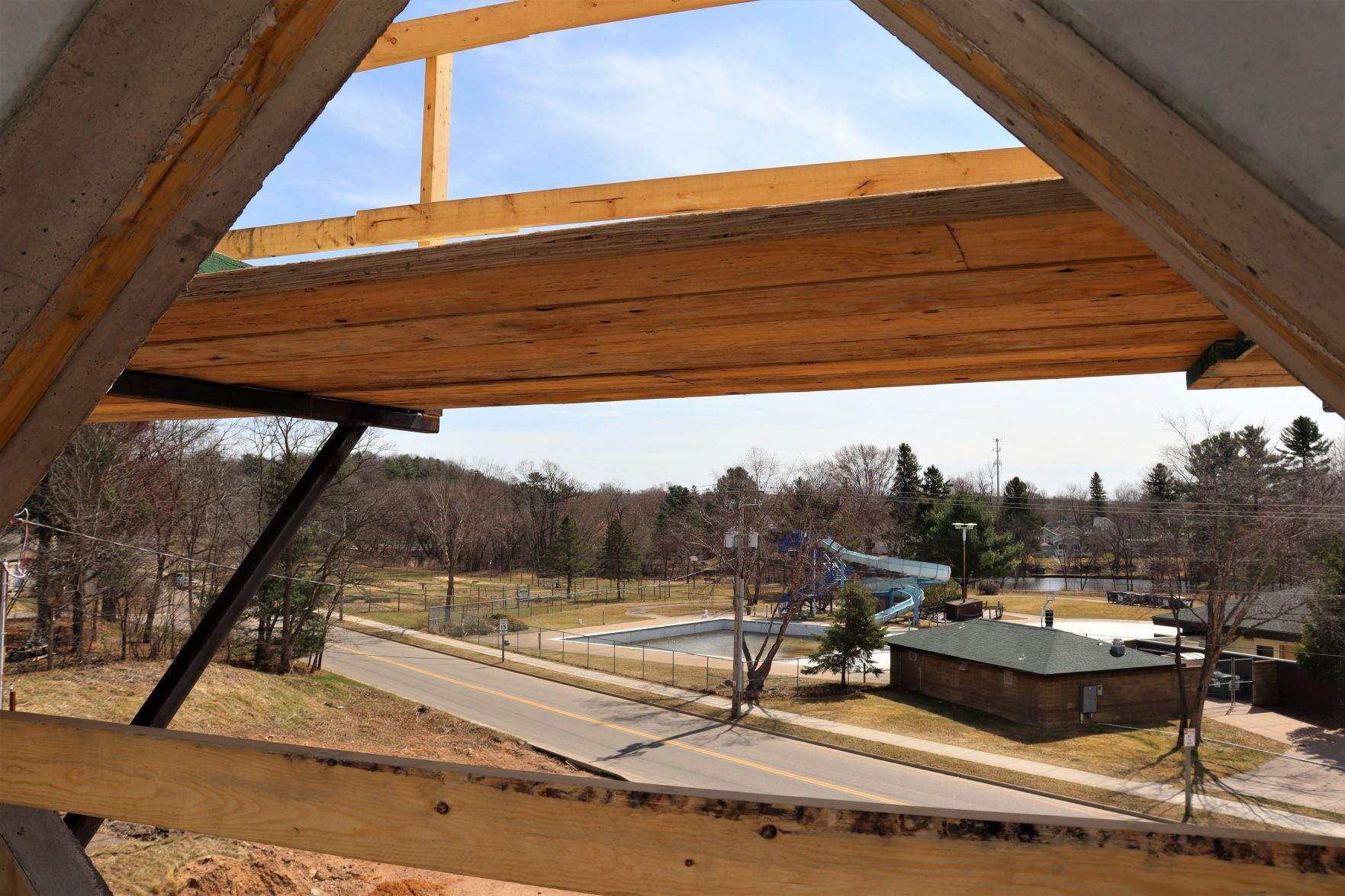 Chippewa Area History Center construction progress